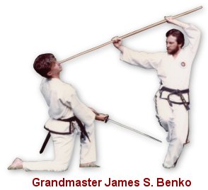 Grandmaster James S. Benko Jang Bong (Long Staff)